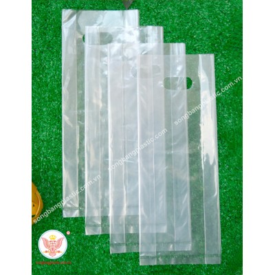 High Quality Manufacturer Supply Die Cut Plastic Shopping Pe Packing Bags